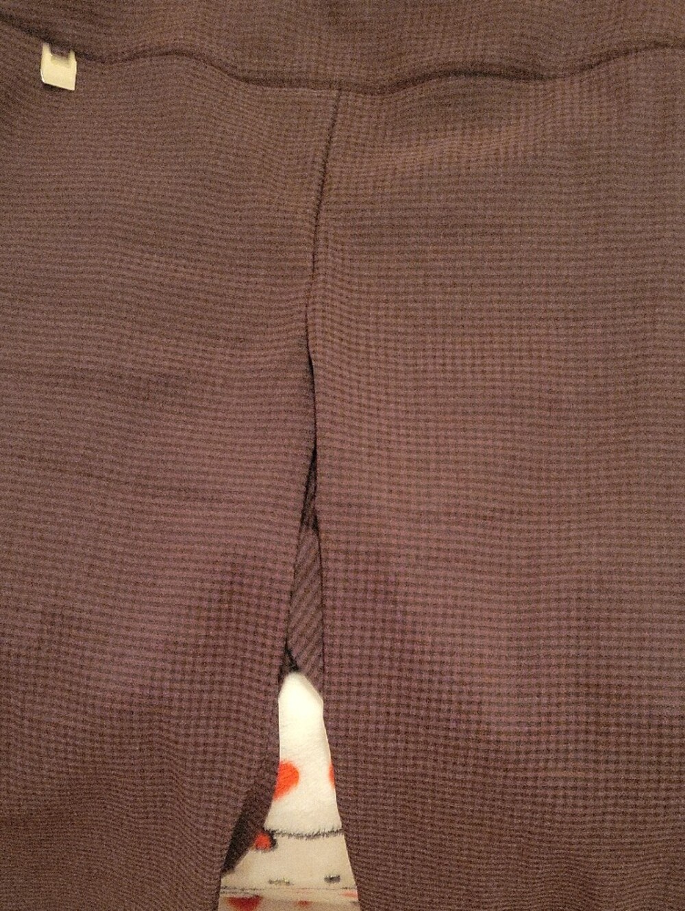 Peck & Peck Straight-Leg Ponte Pants in Dark Brown - Picture 4 of 5